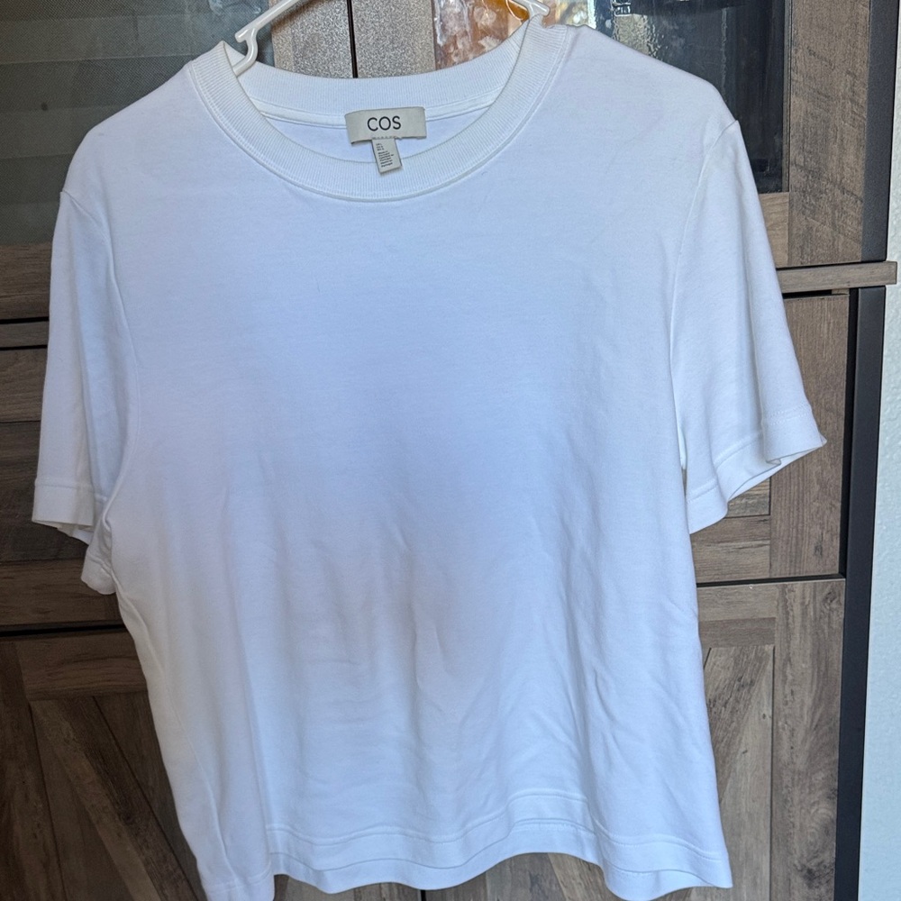 COS Classic White Tee